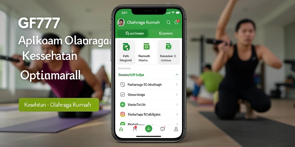 Antarmuka GF777 yang ramah pengguna untuk latihan di rumah.