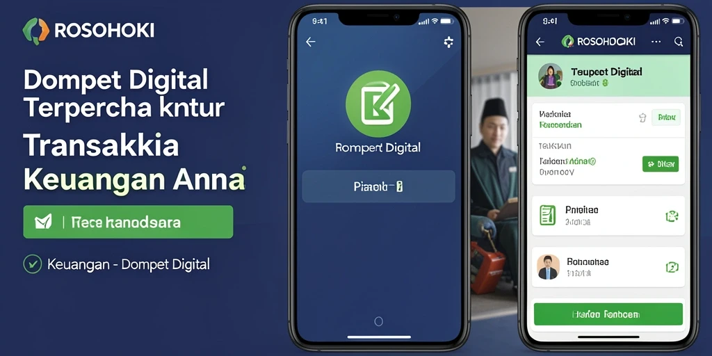 Antarmuka pengguna aplikasi ROSOHOKI yang sederhana dan intuitif.