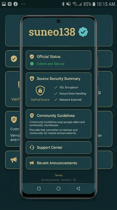 Halaman Resmi Suneo138 untuk Pengguna Android